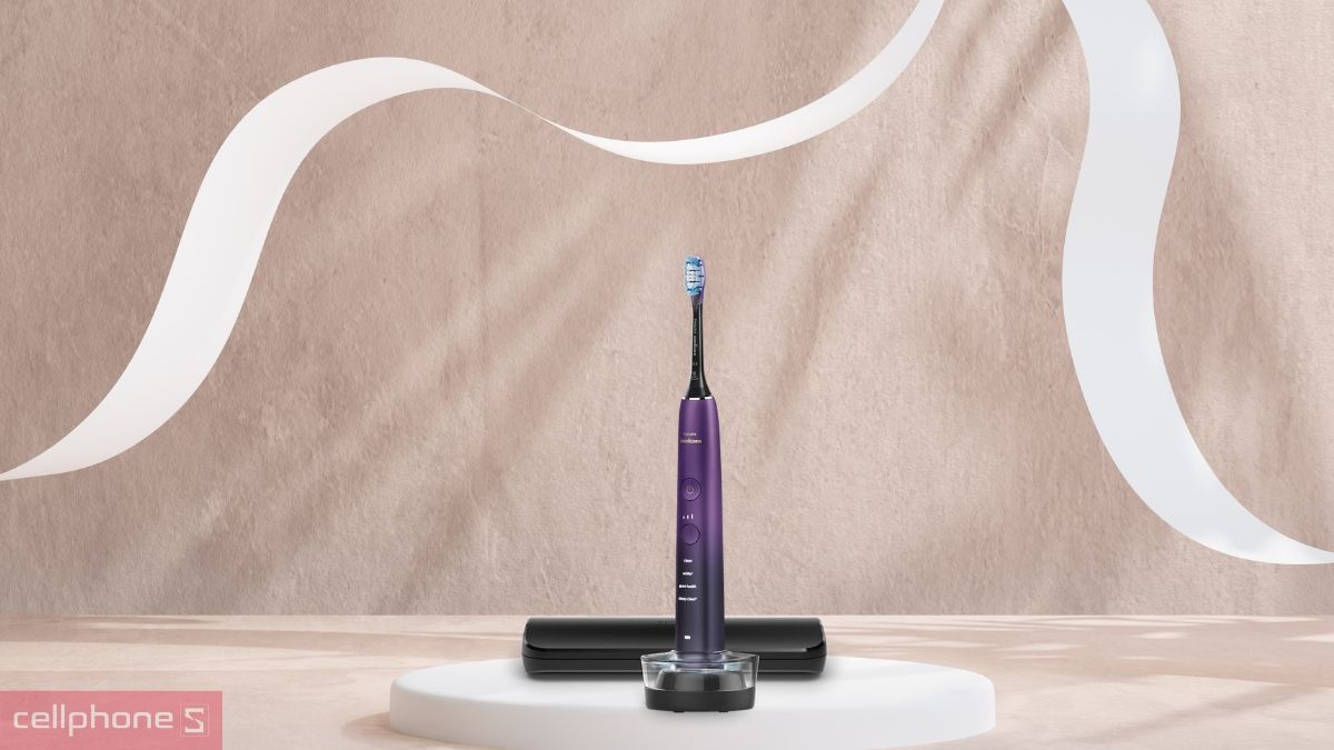 bàn chải điện Philips phù hợp với người di chuyển thường xuyên