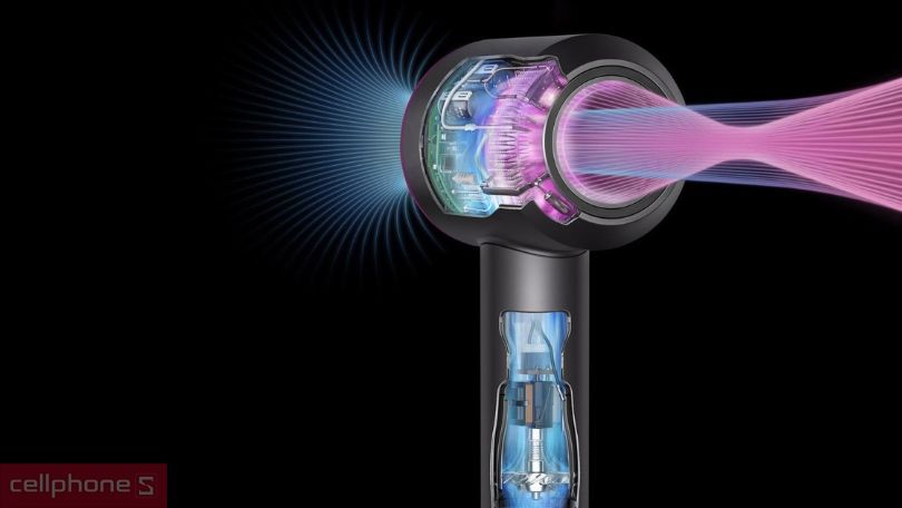 Máy sấy tóc Dyson tích hợp nhiều công nghệ hiện đại Máy sấy tóc Dyson tích hợp nhiều công nghệ hiện đại