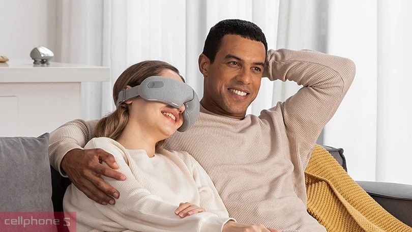 Các công nghệ của máy massage mắt Máy massage mắt được tích hợp nhiều công nghệ hiện đại