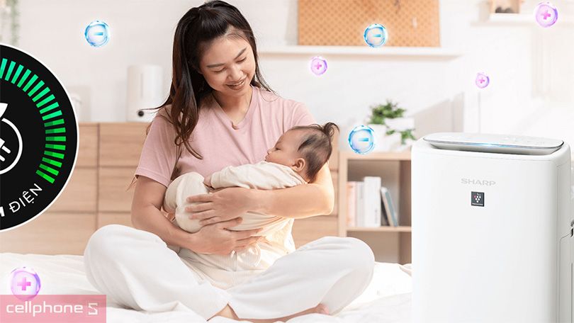 Sharp KI-N40V-H - Máy lọc không khí và tạo ẩm chất lượng