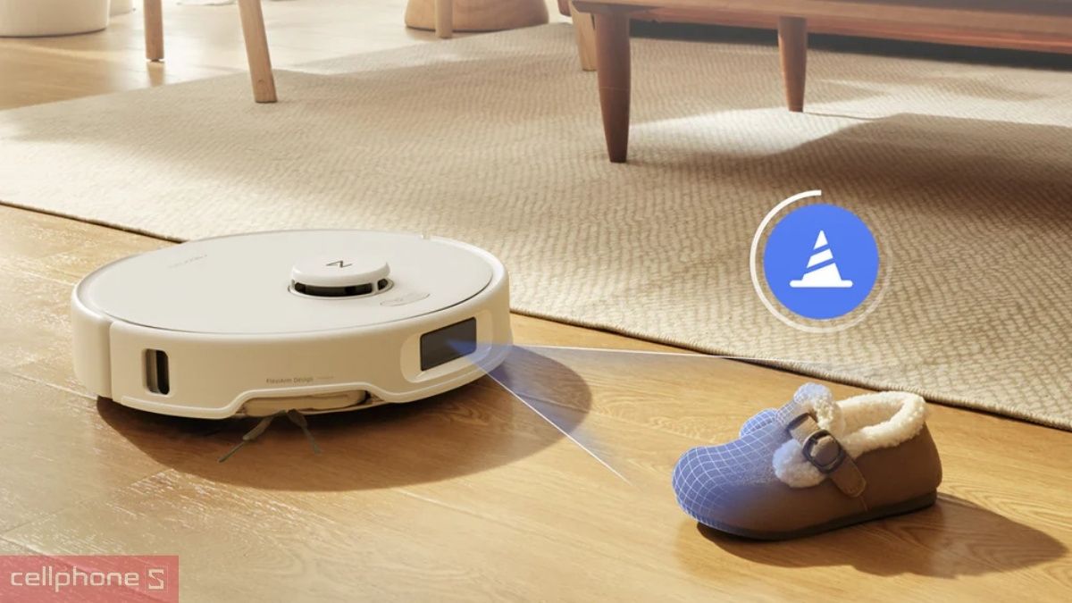 Robot hút bụi Roborock vệ sinh hiệu quả trên nhiều chất liệu mặt sàn