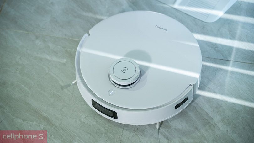 Ngăn chứa bụi lớn, có khả năng quét laser thông minh Ngăn chứa bụi lớn, có khả năng quét laser thông minh