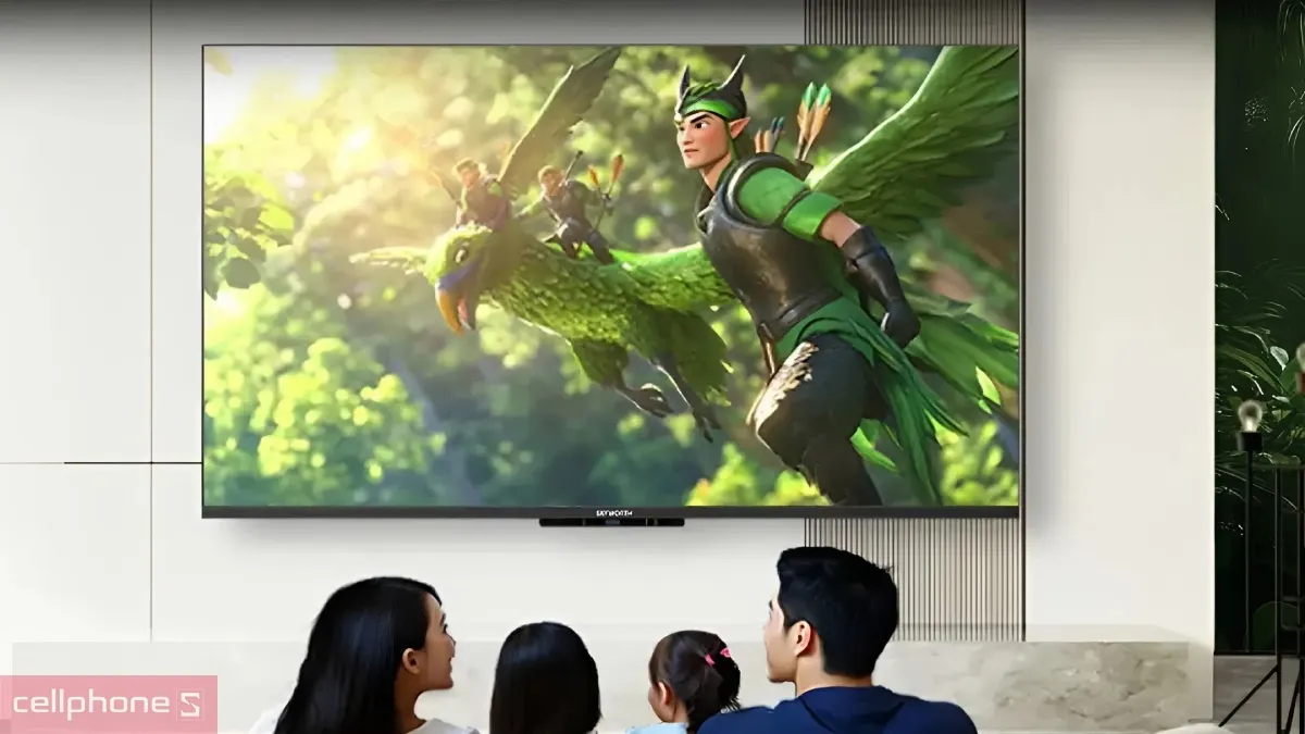 Tivi Coocaa 65 đến 70 inch mở rộng không gian giải trí tại gia