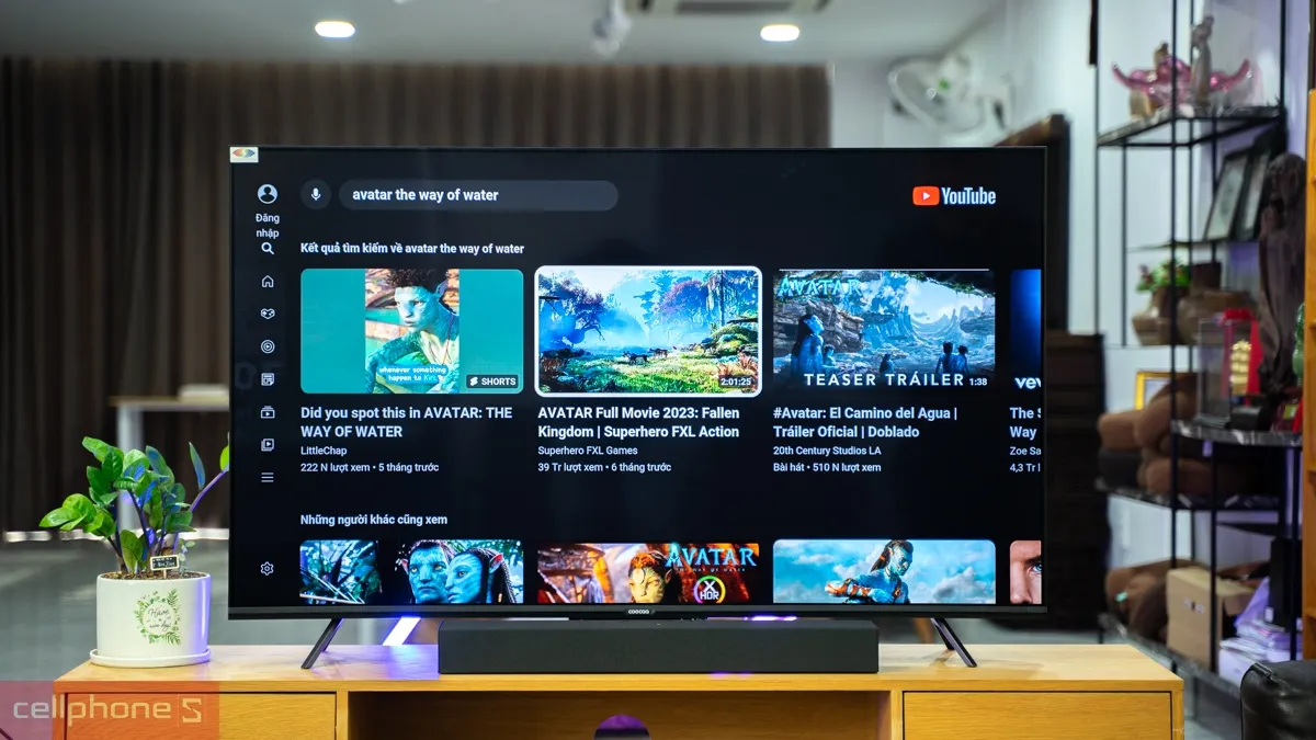 Tivi Coocaa mang đến chất lượng hiển thị sắc nét từ HD đến 4K