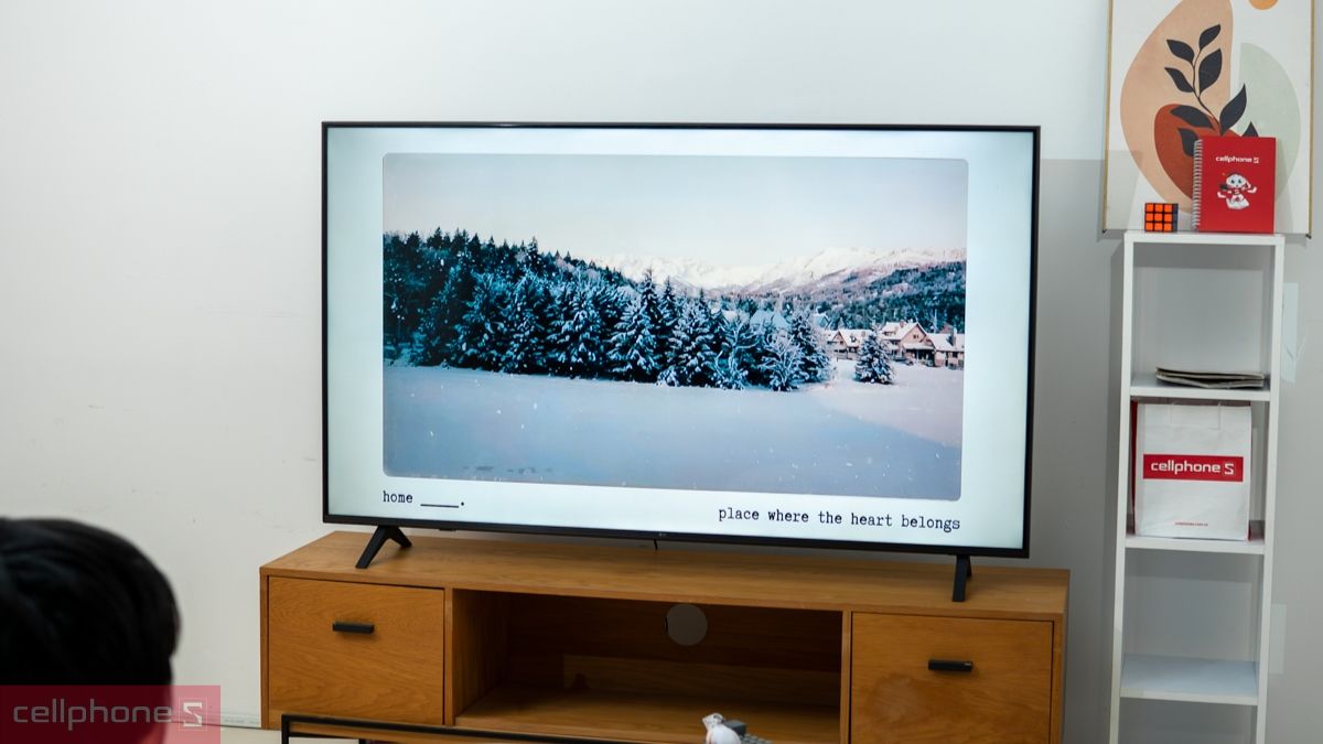 Tivi LG 4K sở hữu độ phân giải sắc nét được nhiều gia đình lựa chọn