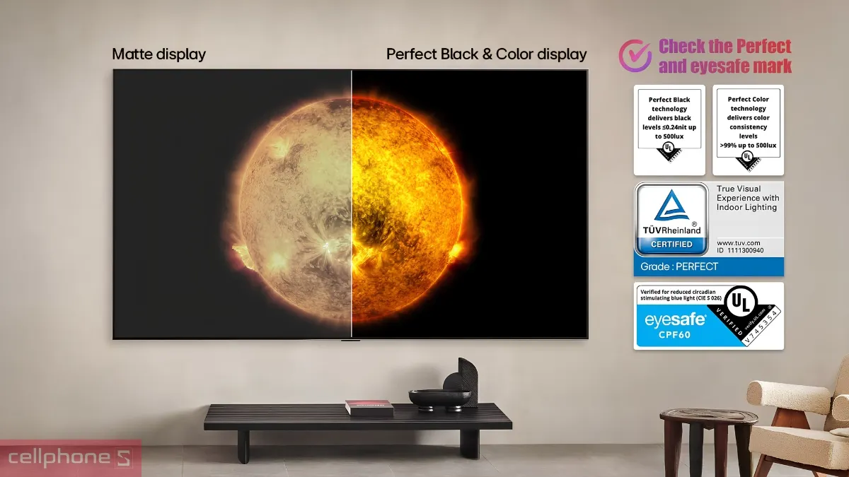 Tivi LG OLED sở hữu công nghệ tự phát sáng cho độ tương phản vượt trội