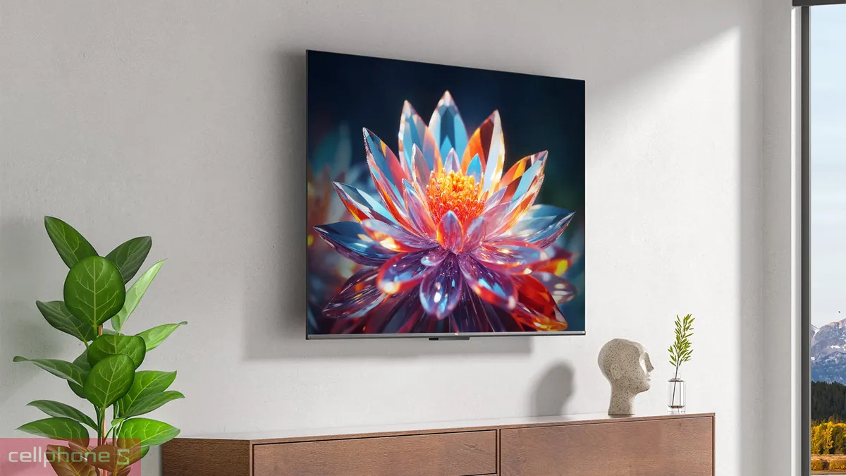 Tivi TCL Mini LED giảm phản chiếu hiệu quả trong không gian nhiều ánh sáng