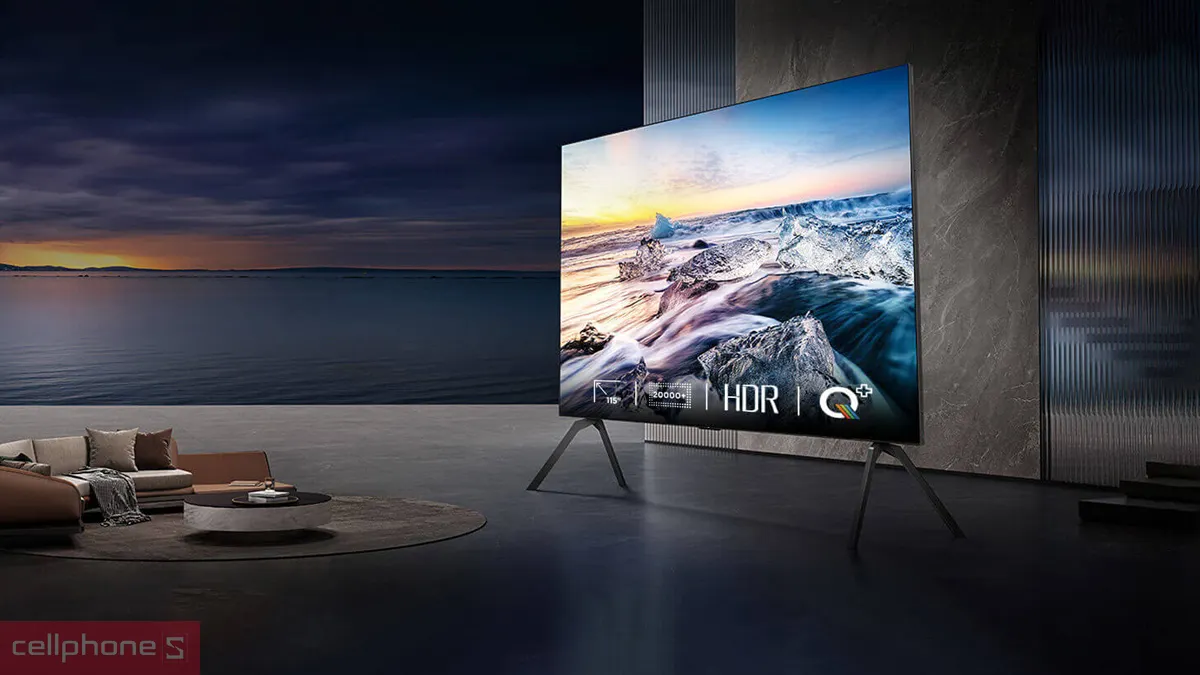 Tivi TCL 115 inch mang đến trải nghiệm xem phim chuẩn rạp tại gia