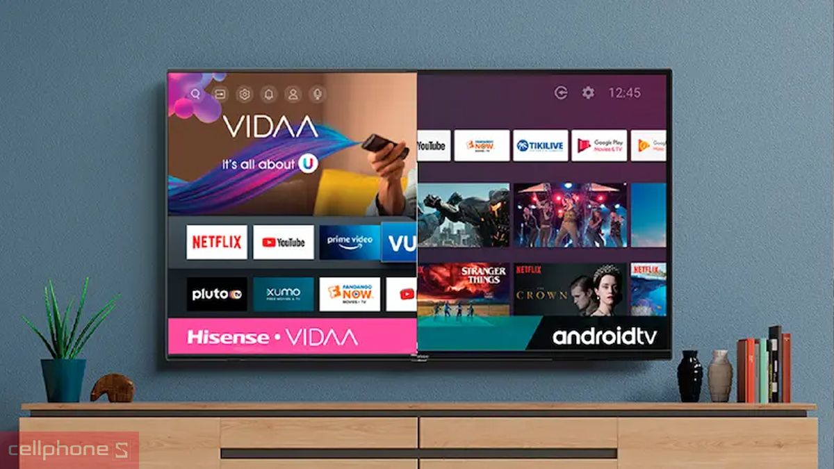 Google TV và VIDAA