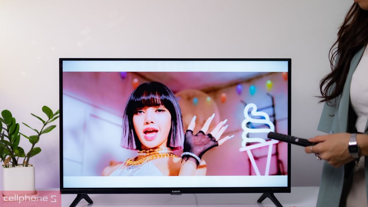Mẫu tivi Xiaomi với kích cỡ nhỏ gọn