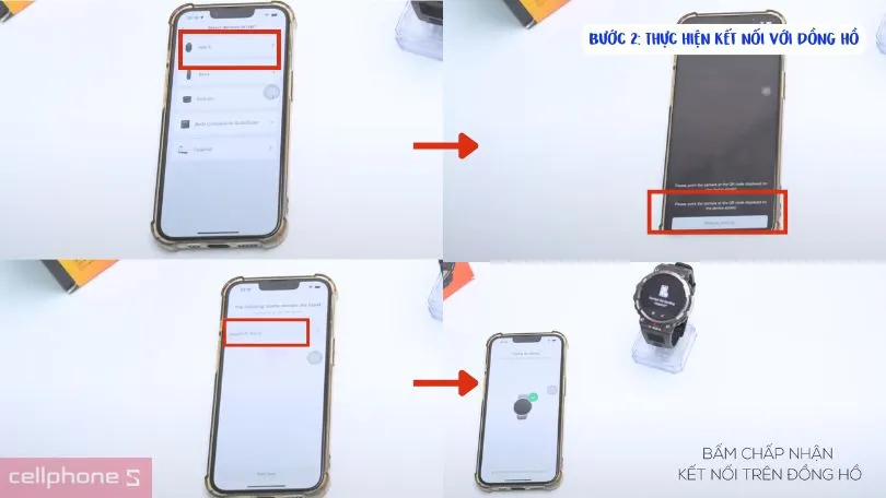 Cách kết nối đồng hồ thông minh Amazfit với điện thoại