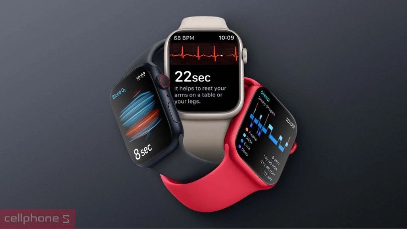 Apple Watch S8 cũ có mấy loại viền và dây?