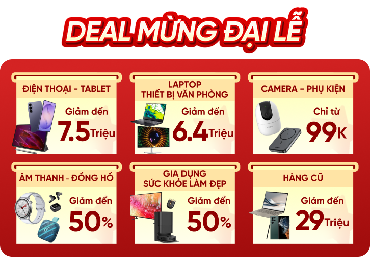 Khuyến mãi 2/9 nhiều deal mừng đại lễ