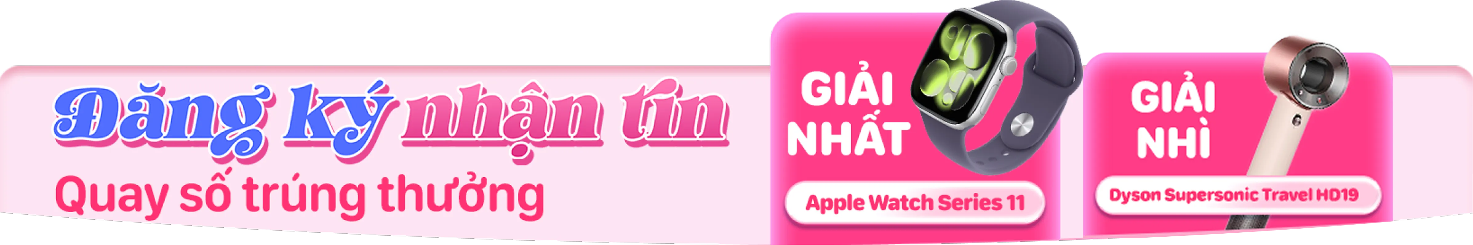 Đăng ký nhận tin, quay số trúng quà tặng bà 20/10