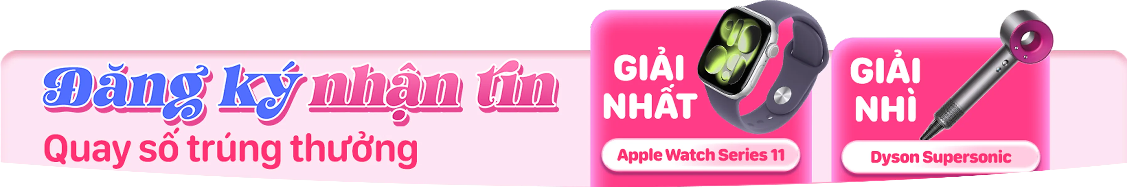 Đăng ký nhận tin, quay số trúng thưởng quà tặng 20/10