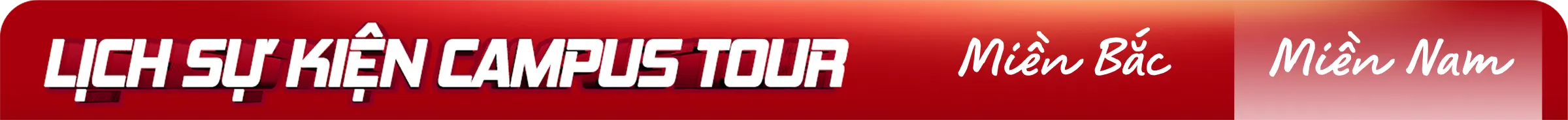 Lịch Campus tour 2026 cho sinh viên