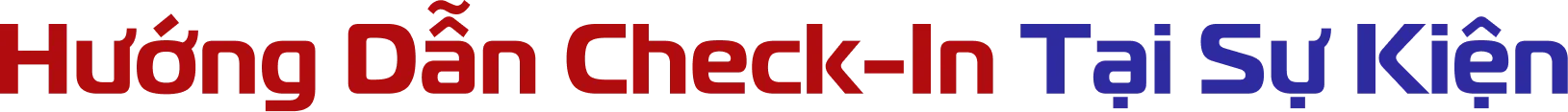Hướng dẫn check-in tại sự kiện ưu đãi sinh viên