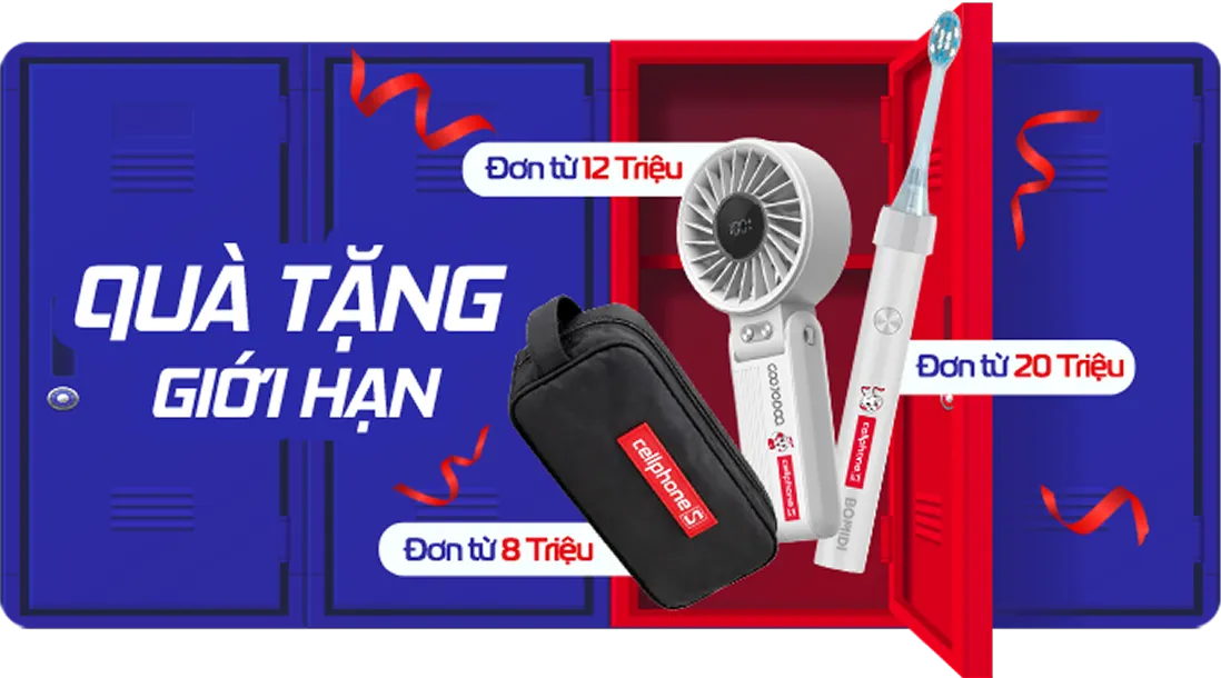 Quà tặng Back to School phiên bản CellphoneS