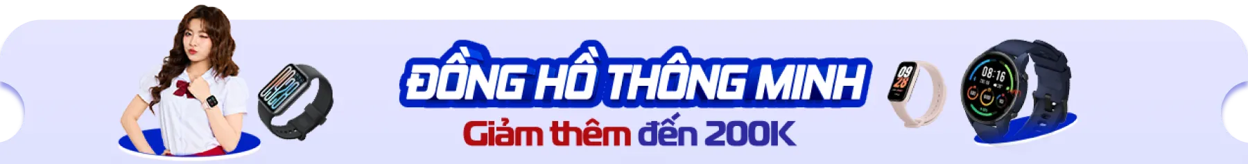 Săn sale ưu đãi Back to School đồng hồ thông minh