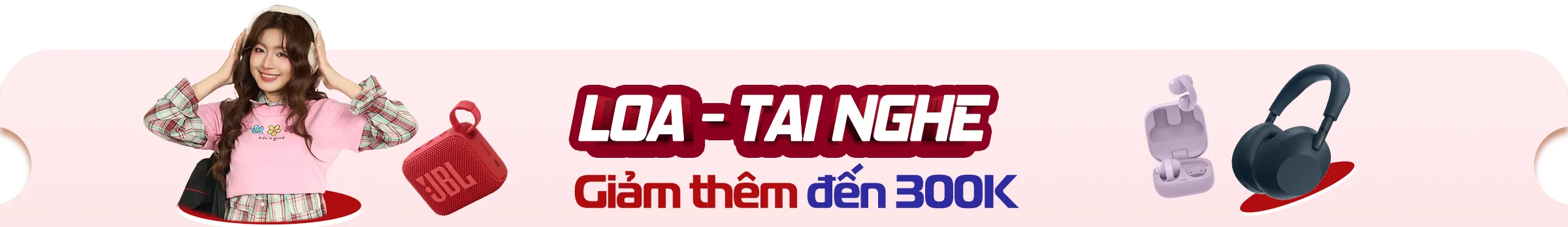 Săn sale ưu đãi Back to School thiết bị loa - tai nghe