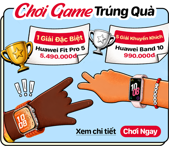 Chơi game tặng voucher tuần lễ thương hiệu