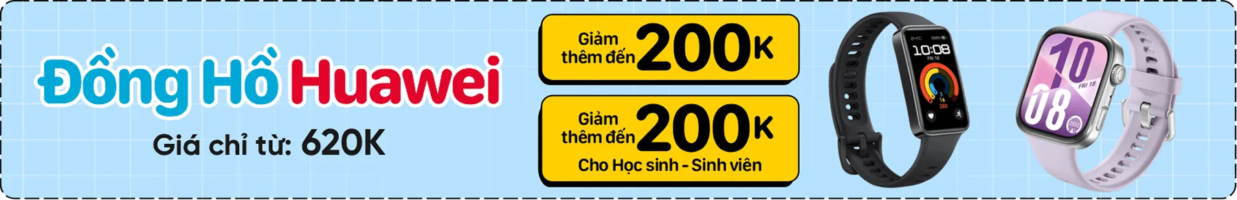 Ưu đãi đồng hồ thông minh trong tuần lễ thương hiệu
