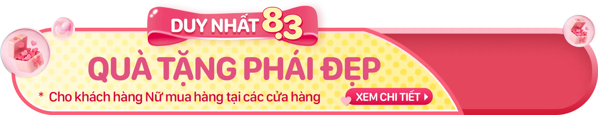 Mua quà 8/3 cho sếp nữ trực tiếp tại cửa hàng CellphoneS được tặng kèm quà cho khách hàng nữ ngày 8/3