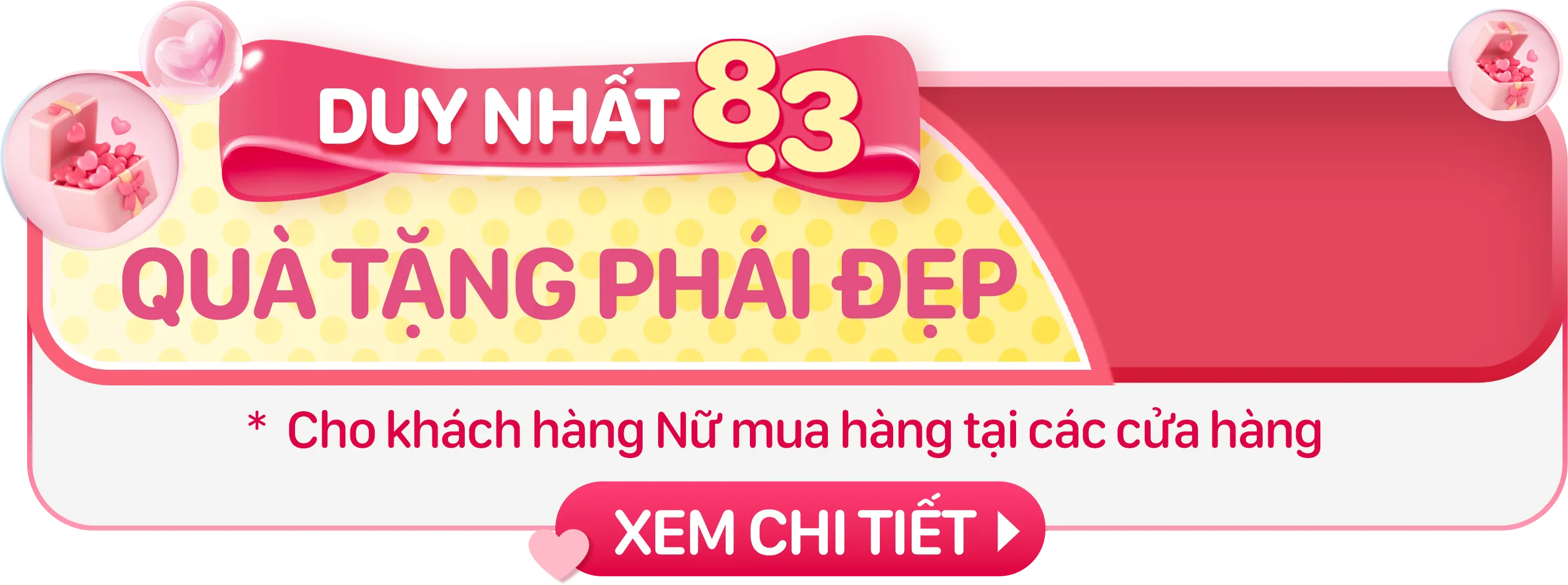 Mua quà 8/3 cho sếp nữ trực tiếp tại cửa hàng CellphoneS được tặng kèm quà cho khách hàng nữ ngày 8/3