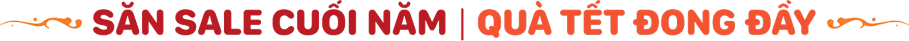 Săn Sale Cuối Năm - Quà tết Đong Đầy