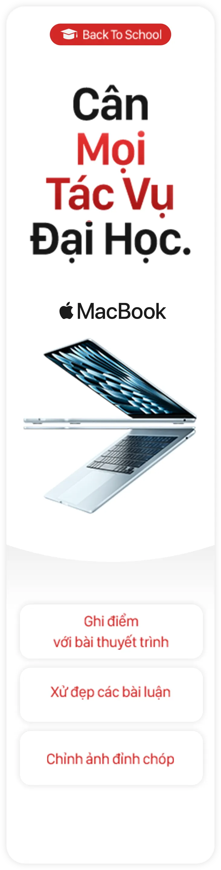 Apple Education Macbook 2026
