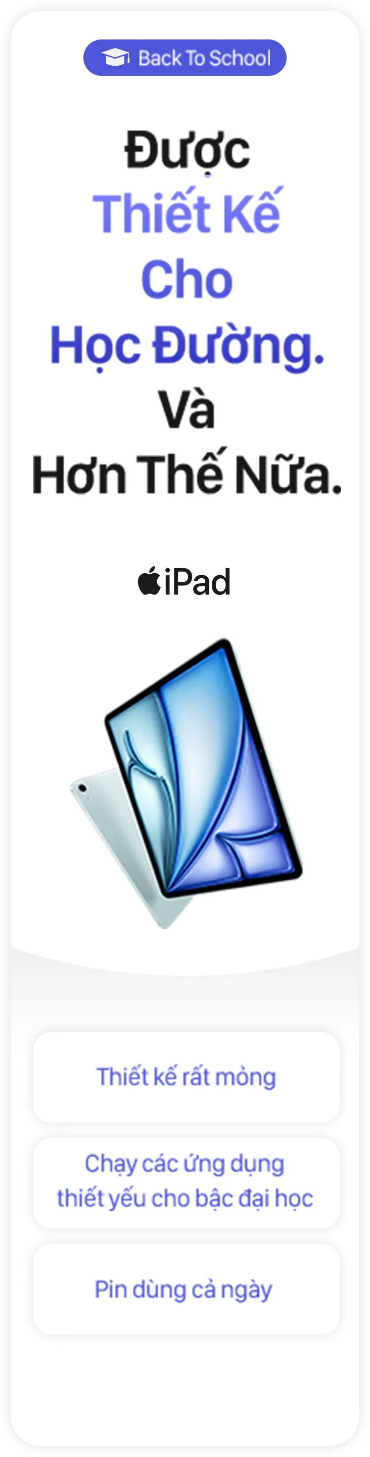 Apple Education iPad 2026