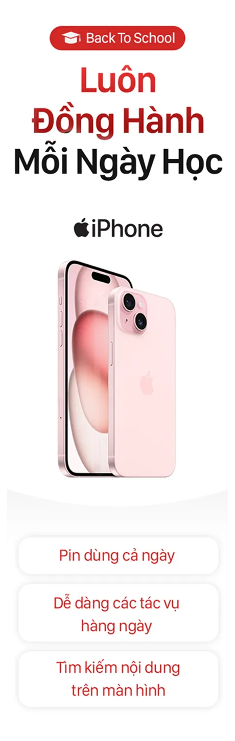 Apple Students ưu đãi sinh viên iPhone