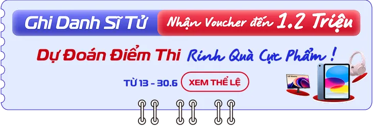 Ghi danh sĩ tử mùa Back to school - dự đoán điểm thi