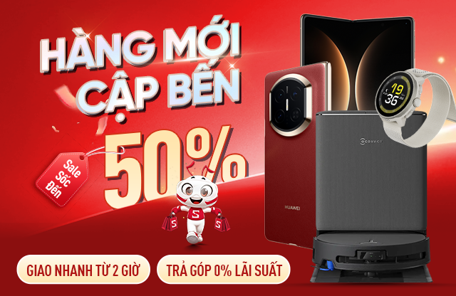 Hàng mới đổ bộ