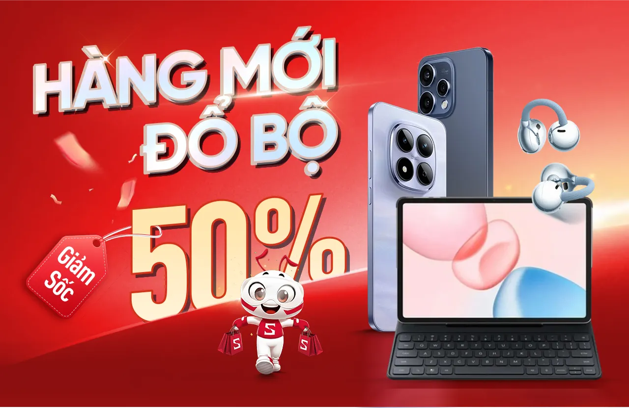 Hàng mới đổ bộ