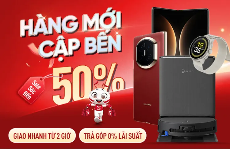 Hàng mới đổ bộ