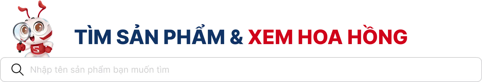 Tìm sản phẩm & xem hoa hồng Youtube Affiliate Shopping