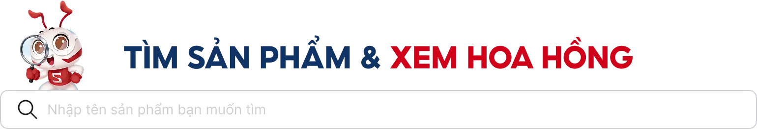 Tìm sản phẩm & xem hoa hồng Youtube Affiliate Shopping