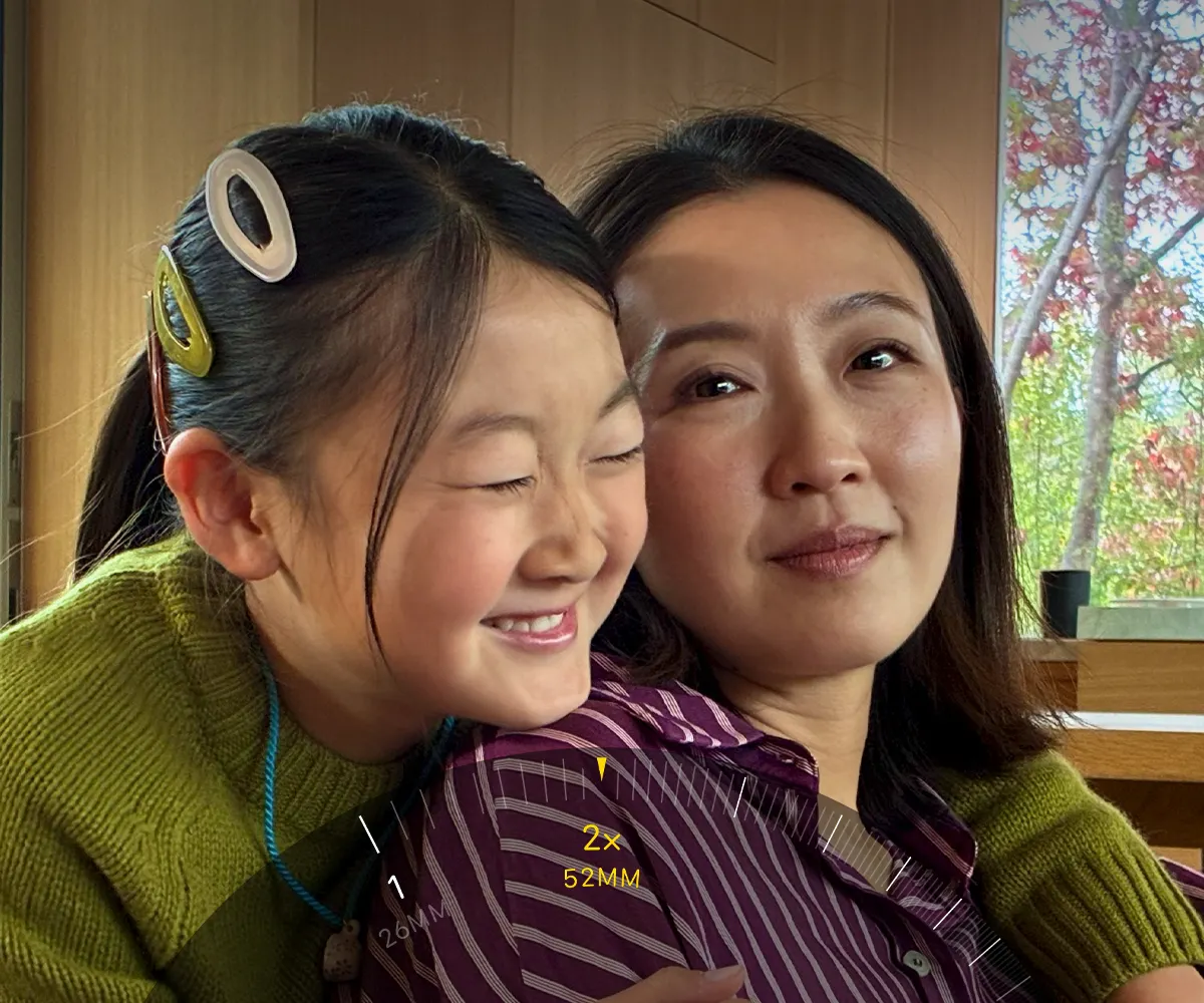 Camera iphone 17e zoom đến 2X