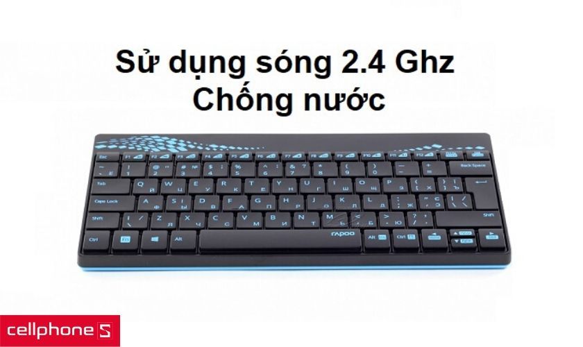 Bàn phím không dây Rapoo 800