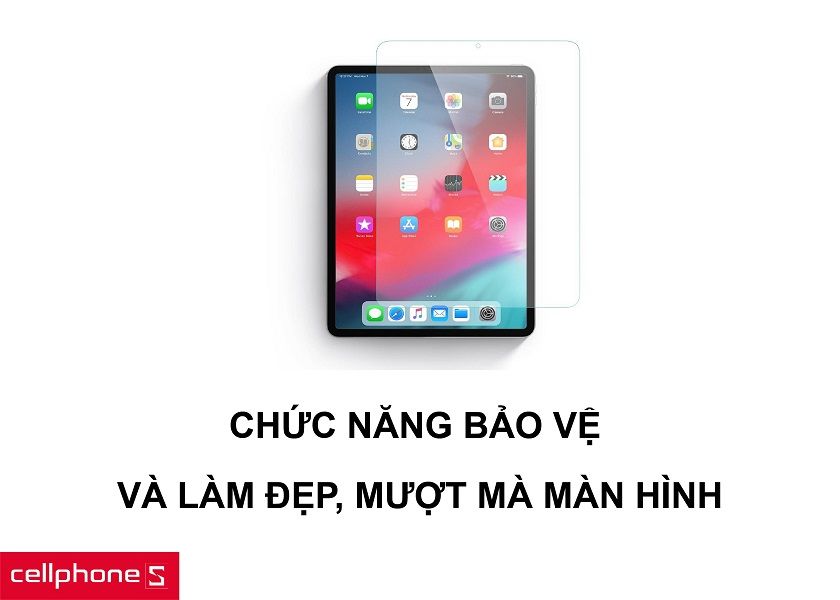 kính cường lực iPad