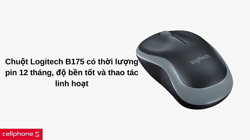 Chuột không dây Logitech B175