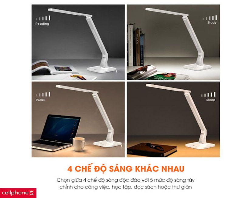 Đèn Taotronics tùy chỉnh ánh sáng