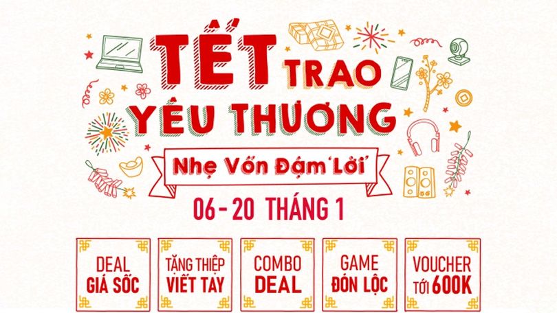 Săn sale quà tặng tết tại CellphoneS