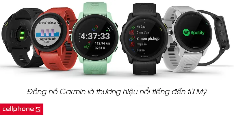 Đồng hồ Garmin của nước nào? Đôi nét về Smartwatch Garmin