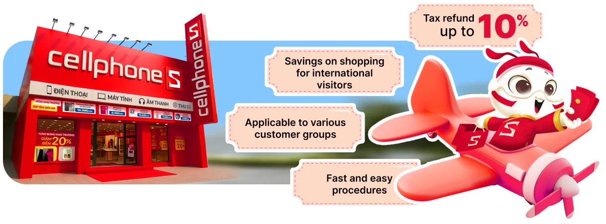 Tax refund at CellphoneS