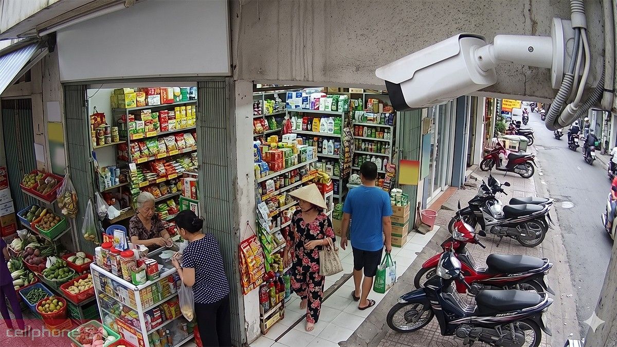Camera 1MP có độ phân giải 720p và dung lượng lưu trữ thấp hơn các mức phân giải cao hơn