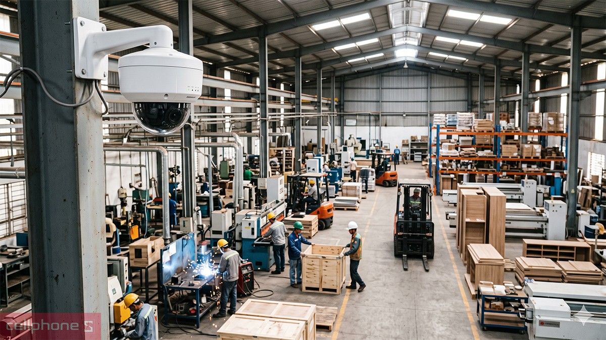 Thiết bị quan sát 5MP có diện tích quan sát rộng