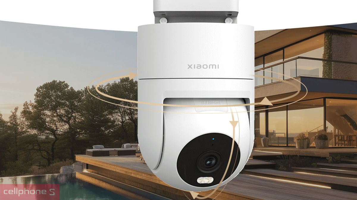 cChọn camera Xiaomi cho hành lang, cầu thang và nhà xe