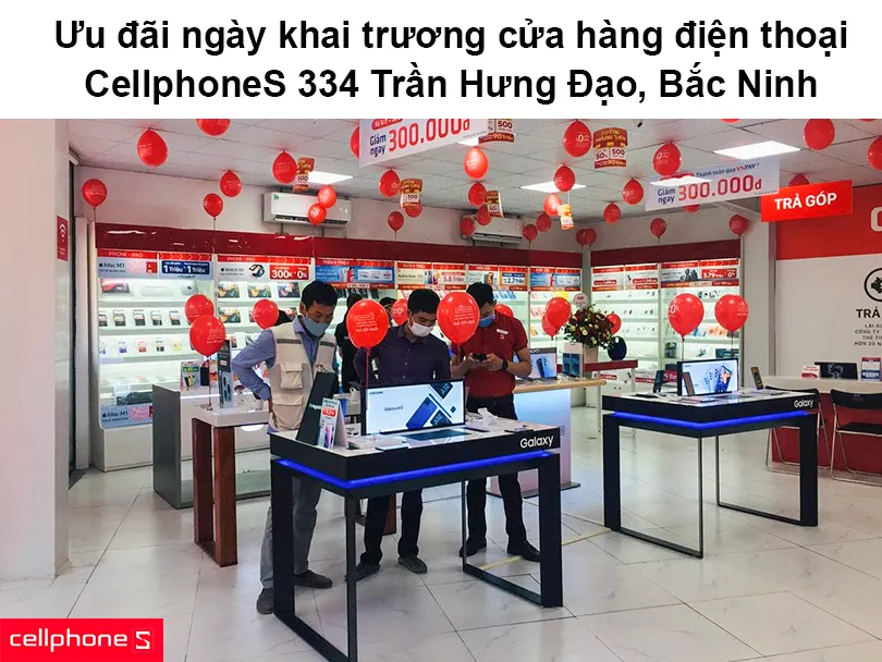 Khai trương cửa hàng điện thoại bắc ninh